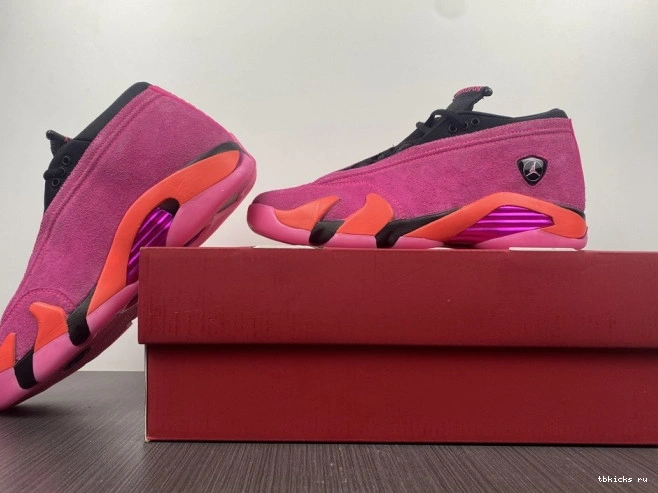 Reps TB Pink Retro DH4121-600 14 (W) Low Shocking Jordan 0806